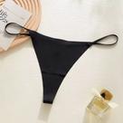 Lingerie Fio Dental Sem Costura Microfibra Sexy E Confortável Lingerie Fio Dental Sem Costura Microfibra Sexy E Confortável