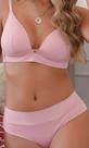 Lingerie Rosa nude com tecido que não marca