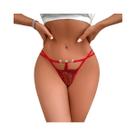 Lingerie Sexy Feminina Com Bordado Floral Vermelho, Tanga Elegante E Macia Lingerie Sexy Feminina Com Bordado Floral Vermelho, Tanga Elegante E Macia