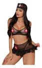 Lingerie Sexy feminina preta Emêrgencia Doutora Sexy Lingerie Sexy feminina preta Emêrgencia Doutora Sexy