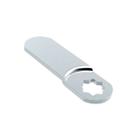 Lingueta Furo 7,6 Com Dobra 1,5 x 49mm Zinco - Soprano