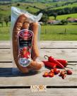 Linguiça Defumada a Lenha com Pimenta - 500g - Sabor Artesanal