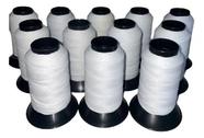 Linha 400 jds Branca para pipa, kit 12 unidades, Extra forte, fio 10, Algodão Glacê, Linhas, Pipas, Raias, Empinar Linha 400 jds Branca para pipa, kit 12 unidades, Extra forte, fio 10, Algodão Glacê, Linhas, Pipas, Raias, Empinar