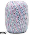 Linha Anne 500 Mesclada Cor 9490 Carrossel para Crochê e Tricô - 500 Metros