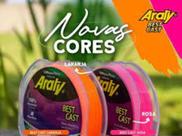 Linha Araty Best Cast 0,40mm 24,3 Lbs Laranja - Mazzaferro Linha Araty Best Cast 0,40mm 24,3 Lbs Laranja - Mazzaferro
