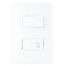 Linha B3 Conj 42 Interruptor Simples 10A 250V + Campainha