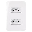Linha B3 Conj 42 Tomada Dupla 2P+T 10A 250V