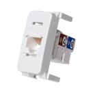 Linha B3 Módulo Informática RJ45 Cat5E Branco