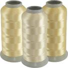 Linha Bordar 100% Poliester 120g Cone 4000m Cor Perolados