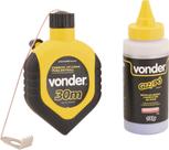 Linha com giz para drywall 30m vermelho - Vonder Linha com giz para drywall 30m vermelho - Vonder