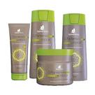 Linha Completa Shampoo + Condicionador + Creme para Pentear + Máscara para Cabelos Frágeis e Desgastados BARROMINAS D-pantenol Repair