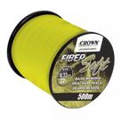 Linha Crown Fiber Soft Amarela 0,33mm 22lbs 500m