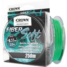 Linha Crown Fiber Soft Verde 0,33mm 22 lbs 250m
