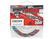 Linha Crown Pro Leader 50m 100% FluorCarbon Linha Crown Pro Leader 50m 100% FluorCarbon