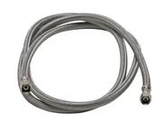Linha de Abastecimento para Máquina de Gelo Fluidmaster - Aço Inoxidável Trançado 120cm