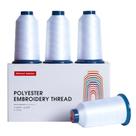 Linha de bordado Poolin 4 rolos 4000 m 40WT poliéster Linha de bordado Poolin 4 rolos 4000 m 40WT poliéster