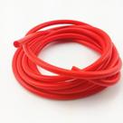Linha de mangueira de tubo de vácuo de silicone AotoKoop 3 mm ID 3 m vermelha
