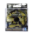 Linha De Pesca Camu XT Monofilamento 0,30 0,35 0,40mm Camuflada Baixa Memoria Resistente Flexível