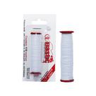 Linha Elástica Pesca p/ Amarrar Isca Elastic 100% Elastano Branco 110m 1UN