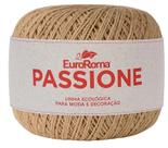 Linha EuroRoma Passione nº3 150g Cor 1110 Bege - Fio de Algodão Sustentável