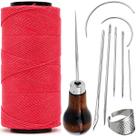 Linha Fio Encerado Poliester 1mm Cor 328 Agulhas Dedal