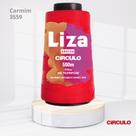 Linha Liza Grossa Circulo 500mt COR Carmim 3559 (500m)