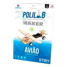 Linha Maker Avião Motor Elétrico - Polibrinq