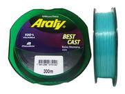 Linha Monofilamento Araty Best Cast 0,50mm - 300 Metros Linha Monofilamento Araty Best Cast 0,50mm - 300 Metros
