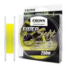 Linha Monofilamento Crown Fiber Soft 0,40mm 32lb/14,49kg - 250 Metros Linha Monofilamento Crown Fiber Soft 0,40mm 32lb/14,49kg - 250 Metros