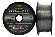 Linha Monofilamento Platinum Xt 0,60 Mm 96 Lb 100 M Cinza Linha Monofilamento Platinum Xt 0,60 Mm 96 Lb 100 M Cinza