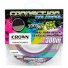 Linha Multi Connection 9x Colorfull 0,23mm 30lb 300m Crown