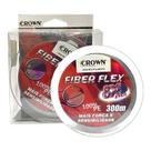 Linha Multifilamento Crown Fiber Flex 8x (300m)