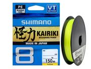 Linha Multifilamento Shimano Kairiki 8X 0,23mm 30lbs/13,6kg - 150 Metros