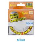 Linha mx pesca leader coated super soft 0,40mm
