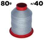 Linha Nylon nº 40 Cinza Claro 80g
