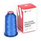 Linha para Bordado Poolin 40WT Poliéster 4000M Azul Linha para Bordado Poolin 40WT Poliéster 4000M Azul