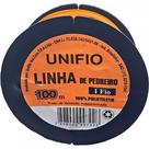 Linha Para Pedreiro 1 Fio Unifio 100M Laranja - Kit C/12 Pecas