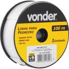 Linha para pedreiro lisa 0,8mm X 100m VONDER Linha para pedreiro lisa 0,8mm X 100m VONDER