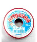 Linha para pesca 0,40 mm x 100 metros - art-pesca