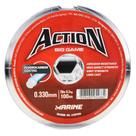 Linha para Pesca Action Big Game 0,33mm com 100 metros Cinza Linha para Pesca Action Big Game 0,33mm com 100 metros Cinza