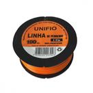 Linha Pedreiro 1 Fio 100M Laranja - Kit C/12