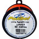 Linha Pedreiro 1 Fio Laranja Polibel 50M 1194 - Kit C/12
