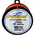 Linha Pedreiro 1 Fio Laranja Polibel 50M 1194 - Kit C/12