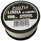 Linha Pedreiro Trancada Polifio 100M - Kit C/12