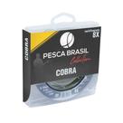 Linha pesca brasil cobra 0,16mm verde