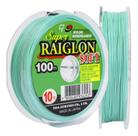 Linha raiglon soft 0,43m verde 100mt