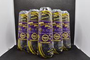 Linha RAYZA Fashion plus Prata Baby Fina Tex 144 cor 210-Preto Prata
