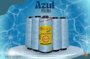 Linha RAYZA Vest Resort Grossa 003-Azul Piscina Tex 288 Novidade