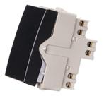 Linha Sleek Ebony Preto Interruptor Intermediário 10a 250v