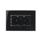 Linha Sleek Ebony Tomada Para Móveis 2P+T 10A 250V